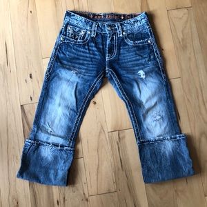 Rock Revival Slim Bootcut Jeans.